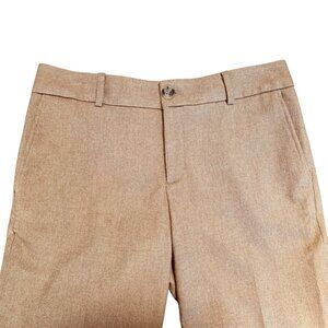 Banana Republic Martin Fit Wool Camel Dress Pants Womens Size 2